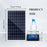 2Pcs Portable 10W Aluminum Frame Solar Panel Kit IP65 Waterproof Outdoor Power Supply for Camping / RV - 6