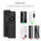 SIKAI 044A007B167 Shockproof Cover For Samsung BN59 TM2360E Remote Control Silicone Protective Case - Black - 3