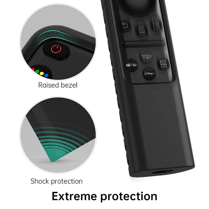SIKAI 044A007B167 Shockproof Cover For Samsung BN59 TM2360E Remote Control Silicone Protective Case - Black - 5