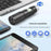 314 WiFi Digital Microscope 1000x Magnification Skin Beauty Detection Device LED Wireless Magnifier - Black - 2