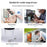 314 WiFi Digital Microscope 1000x Magnification Skin Beauty Detection Device LED Wireless Magnifier - Black - 5