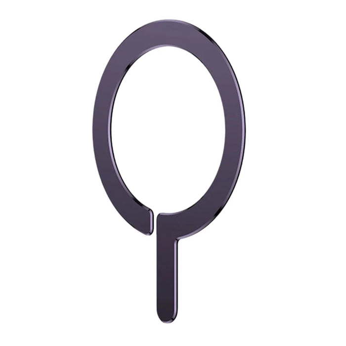 Metal Magnetic Ring Compatible with MagSafe Ultra Thin Magnet Ring Sticker - Purple - 1