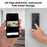 M18 Wireless Video Doorbell Camera Two Way Audio IP65 Waterproof Remote Monitor (with Memory Storage) - Black - 5