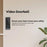 M18 Wireless Video Doorbell Camera Two Way Audio IP65 Waterproof Remote Monitor (with Memory Storage) - Black - 7