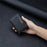 Magnetic Card Case Tri-fold Wallet with Stand PU Leather Phone Holder Compatible with MagSafe - Black - 6