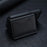 Magnetic Card Case Tri-fold Wallet with Stand PU Leather Phone Holder Compatible with MagSafe - Black - 7