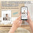 F10 Mini Locator Key Ring with 1.54 Inch E-Ink Display Bluetooth-compatible Item Finder for Luggage Keys Bags - White - 5