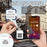 F10 Mini Locator Key Ring with 1.54 Inch E-Ink Display Bluetooth-compatible Item Finder for Luggage Keys Bags - White - 6