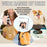 F10 Mini Locator Key Ring with 1.54 Inch E-Ink Display Bluetooth-compatible Item Finder for Luggage Keys Bags - White - 7
