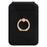 R20 Ring Holder Kickstand Magnetic Card Holder PU Leather Phone Card Slots Wallet - Black - 4