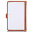 Canvas Card Holder Wallet Pouch Strong Adhesive Phone Kickstand - Brown - 5