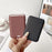 Magnetic Card Holder with Kickstand Tech Fabric Phone Wallet Card Sleeve - Black - 3