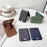 Magnetic Card Holder with Kickstand Tech Fabric Phone Wallet Card Sleeve - Black - 5