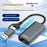 KY24 2-in-1 USB  /  Type-C to RJ45 2.5Gbps Ethernet Adapter Aluminum Alloy Gigabit Network Card for Desktop Laptop - Grey - 2