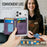 CASEME ME80 Magnetic Wallet with Stand Compatible with MagSafe RFID Blocking PU Leather Card Holder - Purple - 6