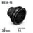 MUQZI Bike Bottom Bracket Removal Tool Aluminum Alloy Hollow Threaded 16-Tooth BB Socket Wrench - Black/BB-39-16 - 1