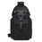 OZUKO 9844 Tactical Chest Bag Waterproof Oxford Cloth Geometric Design Crossbody Bag for Outdoor Sports - Black - 3