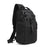 OZUKO 9844 Tactical Chest Bag Waterproof Oxford Cloth Geometric Design Crossbody Bag for Outdoor Sports - Black - 5