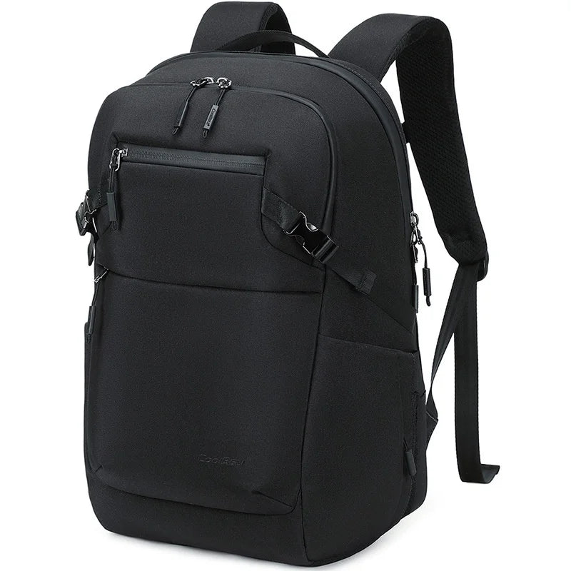 COOLBELL 8318 30L Business Laptop Backpack Waterproof Travel Shoulder Bag for 15.6 Inch Notebook - Black - 1