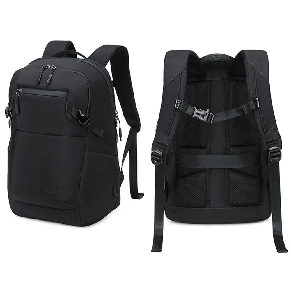 COOLBELL 8318 30L Business Laptop Backpack Waterproof Travel Shoulder Bag for 15.6 Inch Notebook - Black - 3