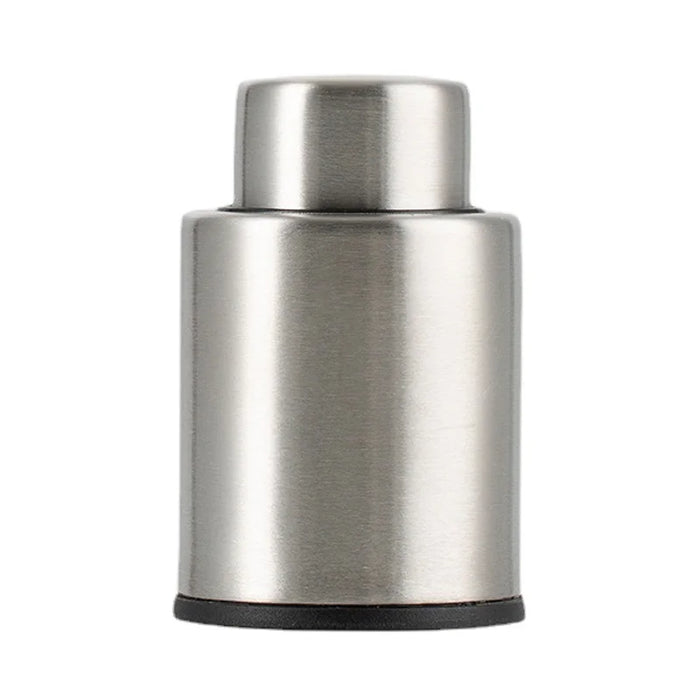 Stainless Steel Wine Vacuum Stopper with Date Dial Wine Preserver Sealer Pump for 750ml Bottle Storage - 2