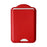 Magnetic Wallet Phone Card Holder Leather Slim Cardholder Strong Magnet Phone Pocket - Red - 2