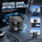 K55 Car Phone Holder 360 Degree Rotation Vacuum Suction Magnetic Mount for Dashboard Windshield - Black - 5