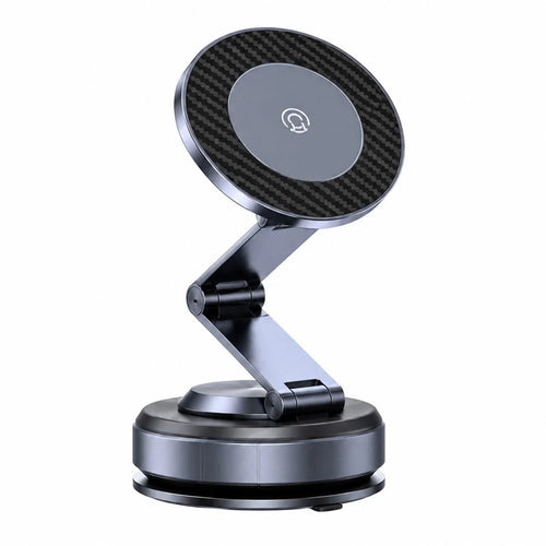K001B Magnetic Car Phone Mount N52 Magnet 360 Degree Rotation Dashboard Stand Foldable Holder for Smartphone - Blue - 1