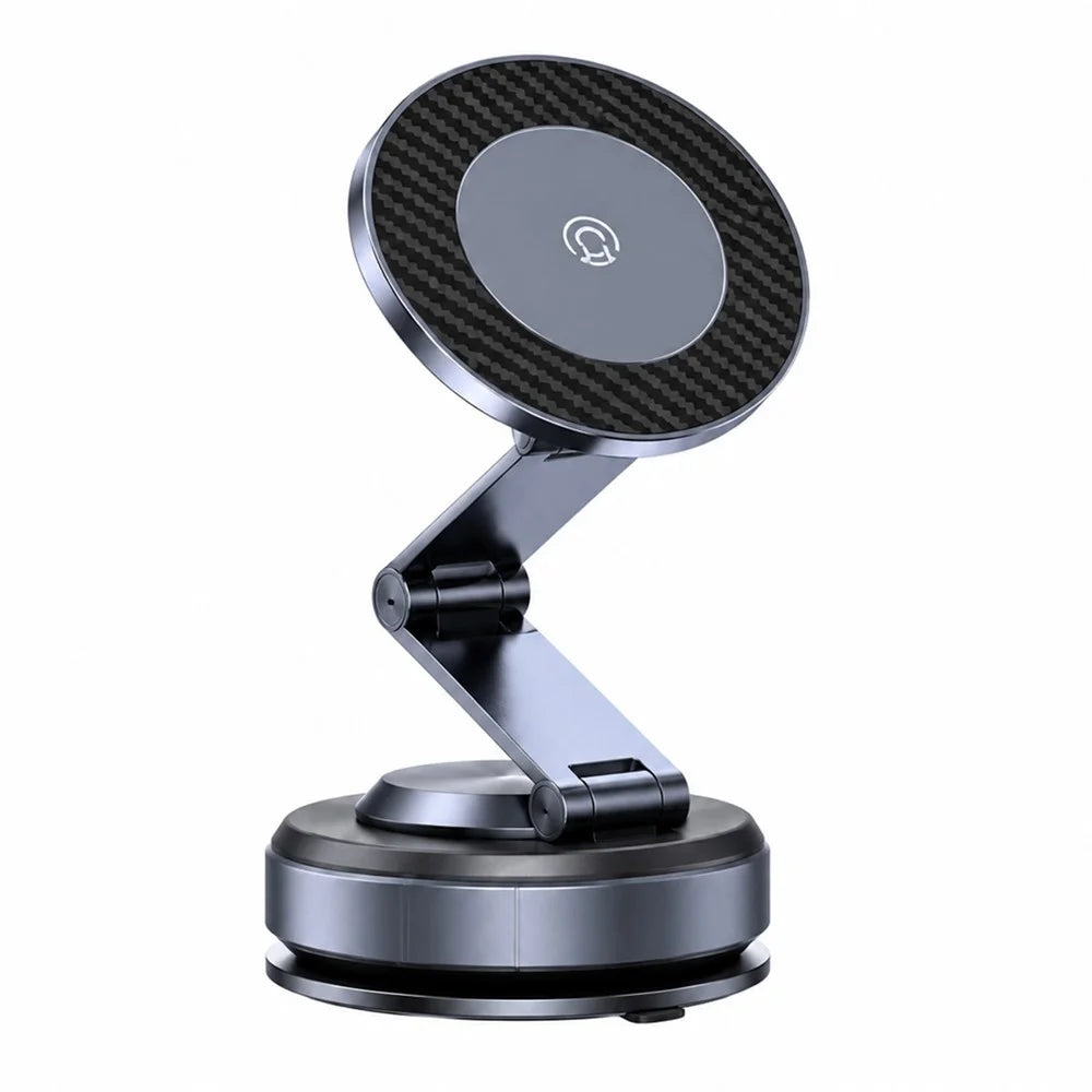 K001B Magnetic Car Phone Mount N52 Magnet 360 Degree Rotation Dashboard Stand Foldable Holder for Smartphone - Blue - 1