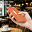Magnetic Card Holder Wallet Slim RFID Blocking Card Slot Case Compatible with MagSafe - Orange - 4
