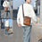WEIXIER D1105 Men Shoulder Bag Waterproof PU Leather Business Crossbody Bag for Work Travel - Black - 4