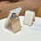 Magnetic Phone Card Holder with Mirror Slim Folding Stand Attachment PU Leather Wallet - Matcha Green - 5