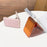 Suction Phone Wallet Card Holder Stand Silicone Pop-it Design Adhesive Mount - Orange - 7