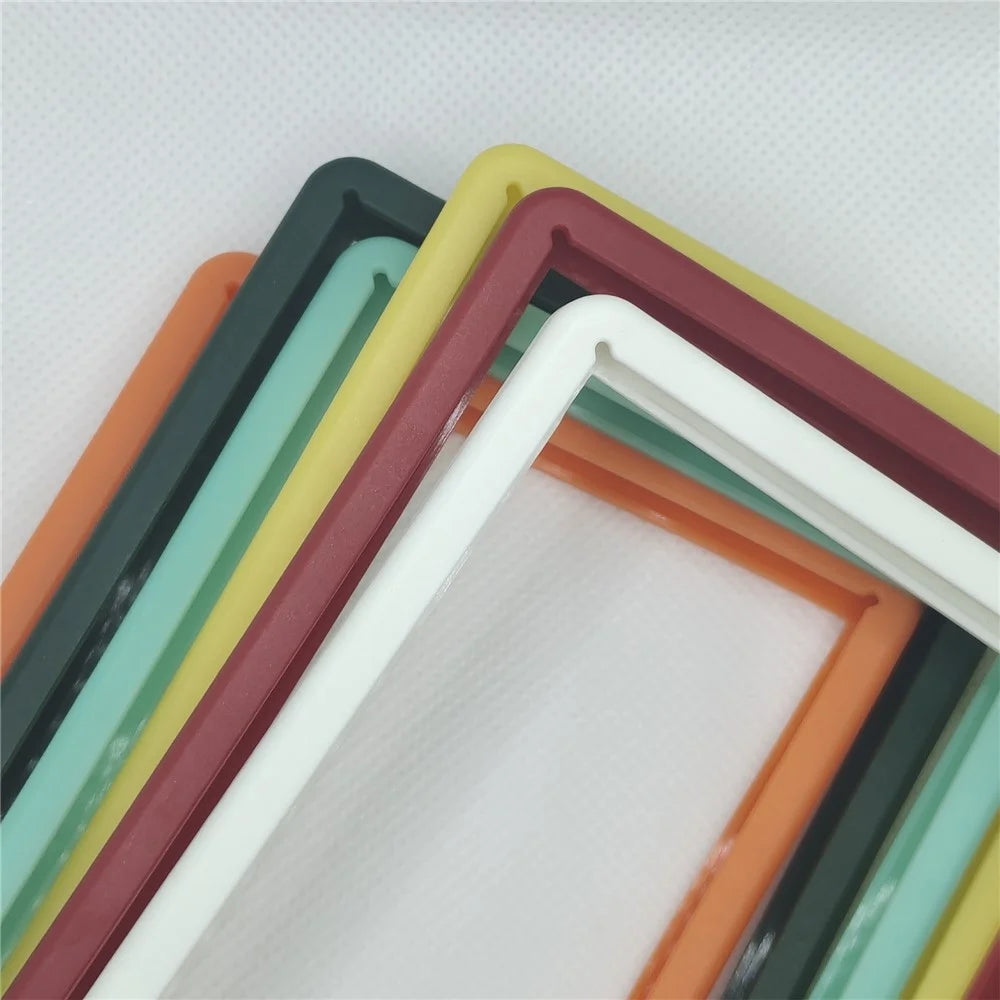 GW21 TPU Frame for PSA Slabs 35PT Standard Size Drop Proof Anti-Rattle Non-Slip Stackable Bumper - Hot Pink - 5