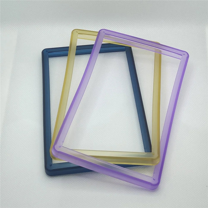 GW21 for PSA Card Slabs Protector Case TPU Drop Proof Scratch Proof Frame Cover (35PT Standard Size) - Dark Blue - 4
