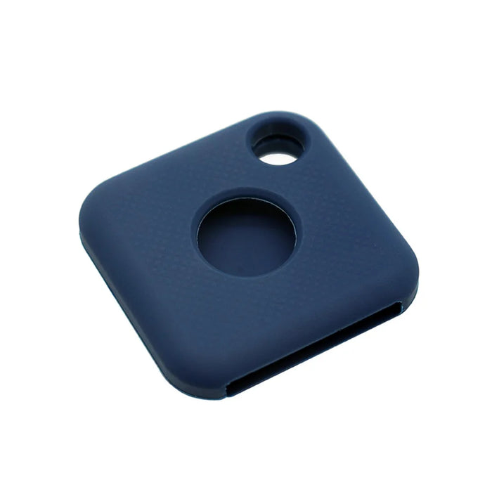 Soft Silicone Protective Case Cover with Buckle for Tile Pro Bluetooth-compatible Locator - Dark Blue - 3
