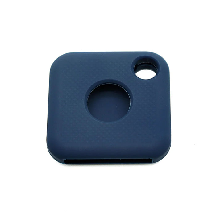 Soft Silicone Protective Case Cover with Buckle for Tile Pro Bluetooth-compatible Locator - Dark Blue - 4