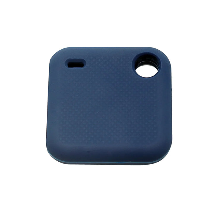 Soft Silicone Protective Case Cover with Buckle for Tile Pro Bluetooth-compatible Locator - Dark Blue - 6