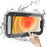 Bathroom Kitchen Anti-Fog Waterproof Mobile Phone Holder Box Wall Mounted Shower Touch Screen Phone Storage Case - 1