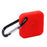 Portable Soft Silicone Protective Case Cover for Tile Mate Bluetooth-compatible Locator - Red - 1