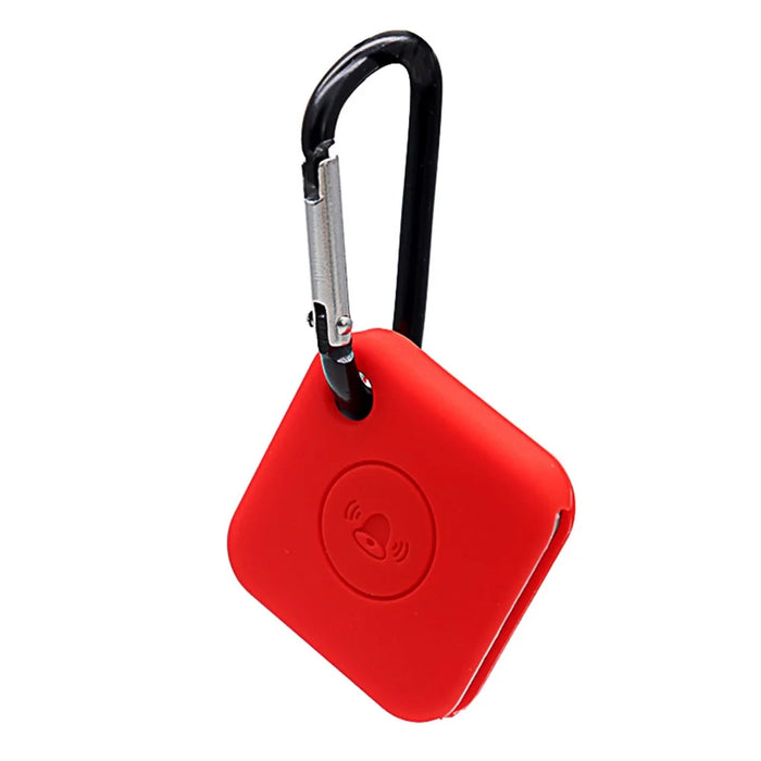 Portable Soft Silicone Protective Case Cover for Tile Mate Bluetooth-compatible Locator - Red - 3
