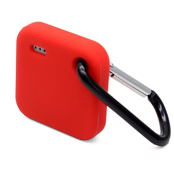 Portable Soft Silicone Protective Case Cover for Tile Mate Bluetooth-compatible Locator - Red - 4
