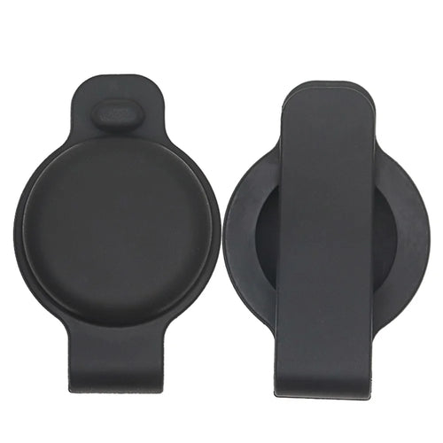 Pet Dog Cat Anti-lost Locator Silicone Protective Case Cover for Apple AirTag - Black - 1