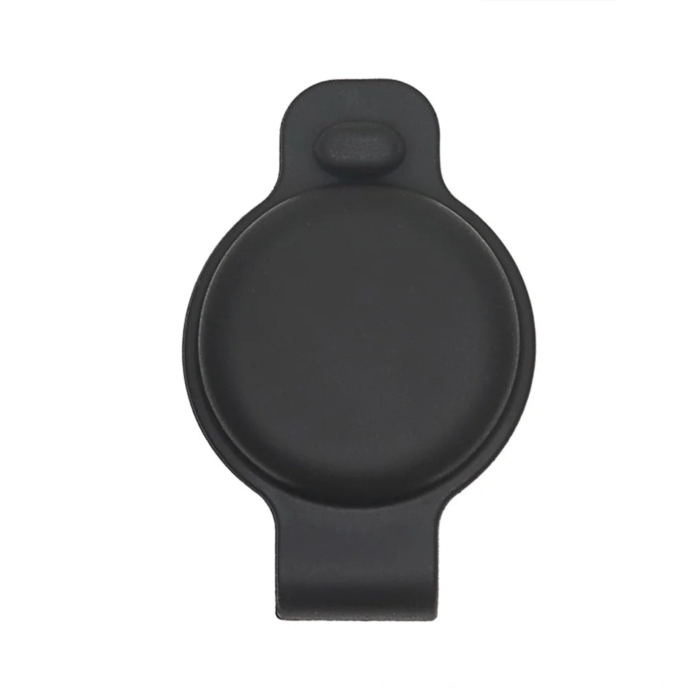 Pet Dog Cat Anti-lost Locator Silicone Protective Case Cover for Apple AirTag - Black - 2