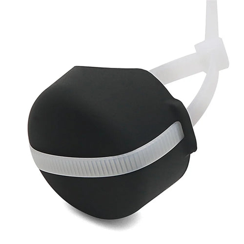 Motorcycle Bicycle Scooter Anti-lost Silicone Protective Case Cover for Apple AirTag Locator - Black - 1