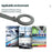 ANENG DM3004A Metal Detector Portable Electronic Metal Detection Device with 180° Folding Head - 3