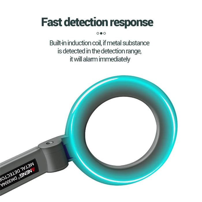 ANENG DM3004A Metal Detector Portable Electronic Metal Detection Device with 180° Folding Head - 5