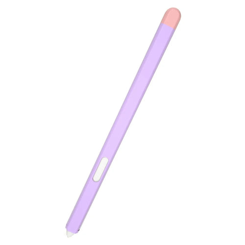 Contrast Color Stylus Pen Protective Cover for Samsung Galaxy Tab S Pen - Purple/Pink - 1