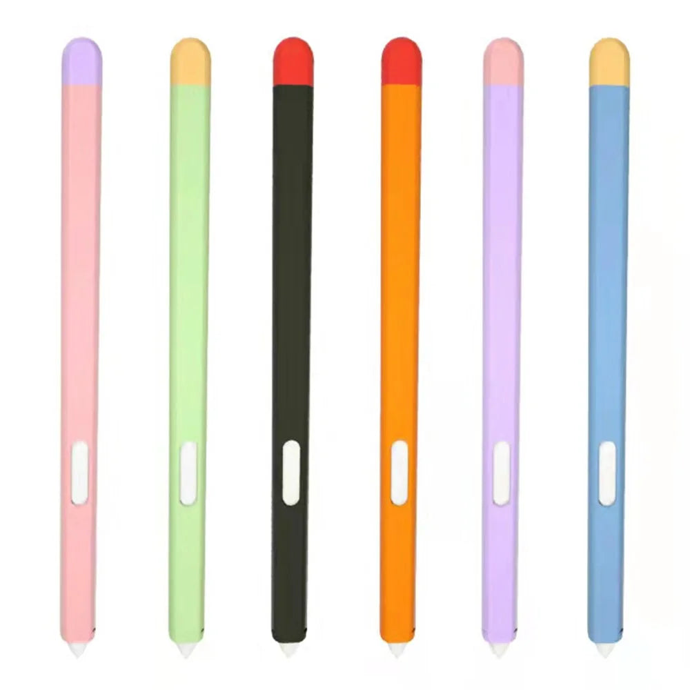 Contrast Color Stylus Pen Protective Cover for Samsung Galaxy Tab S Pen - Purple/Pink - 3