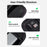 UGREEN Electronic Accessories Organizer Double Zipper Multi-function Hard Shell Storage Box with Carabiner - 7